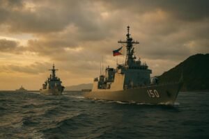 PH Navy Intercepts Chinese Frigate Near Capones Island