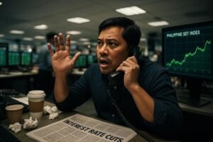Philippine Stocks Rebound on Dual Rate Cuts