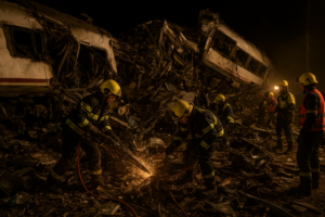 45 Killed, Over 150 Injured in Spain Rail Collision