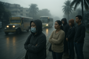 Amihan Brings Rare Chill, Light Rains Across Luzon