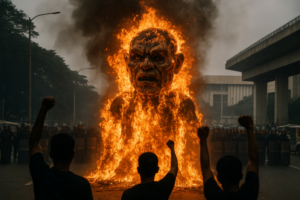 Effigy Burning Defines SONA Protests
