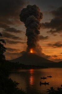 Taal Volcano Erupts Again, PHIVOLCS Raises Alert Level 1