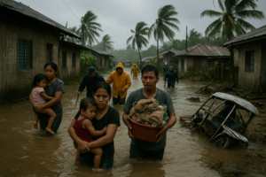 Basyang Leaves 4 Dead, 14 Areas Under Storm Warning