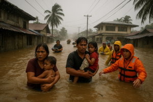 Basyang Unleashes Historic Floods, Kills 12 in Philippines