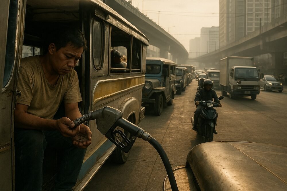 Fuel Prices Surge Again: Gas Up P1.20, Diesel P0.60