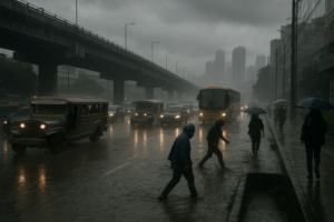 Heavy Rains Slam Southern Luzon, Visayas Through Wed