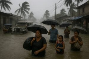 Shear Line Brings Rains, Flood Risks to Luzon