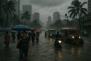 Shear Line Spurs Flood Alerts in Eastern Luzon