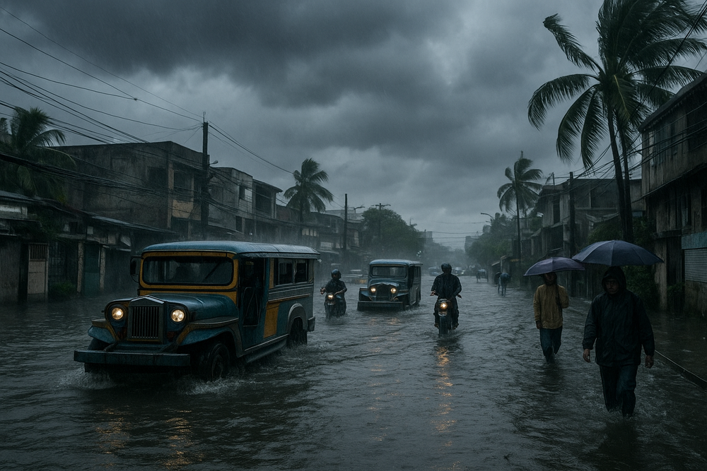 Shear Line, Monsoon Drench Luzon and Visayas Regions