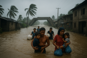 Tropical Storm Basyang Kills 12, Displaces Thousands
