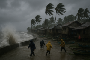 Typhoon Basyang Slams Bayabas, Thousands at Risk